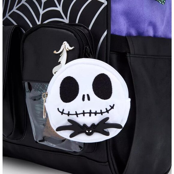Disney -The Nightmare Before Christmas Spiderweb Backpack - NEW - Picture 2 of 5